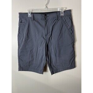 Prana Born From The Experience Flat Front Casual Shorts Men's Size 35 Gray